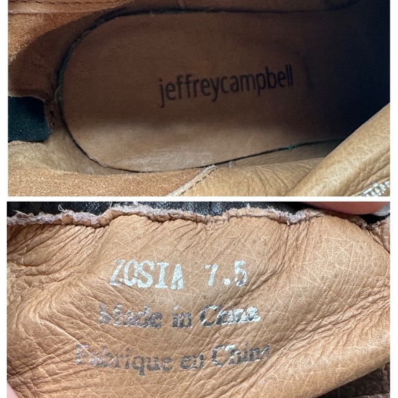 JEFFREY CAMPBELL Women's Black Zosia Kitten Heel Booties Elastic Ankle Sz 7.5 - Picture 12 of 15